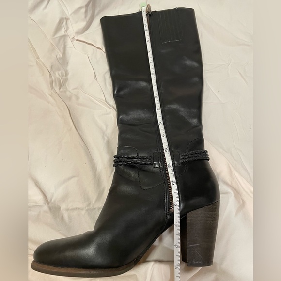 UGG Black Tall Heeled Boots - Picture 8 of 14